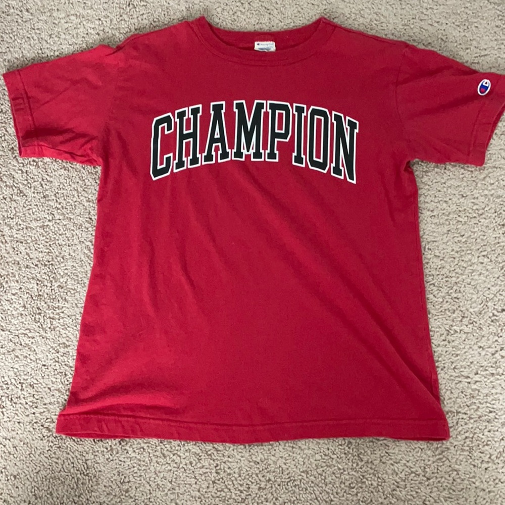 Authentic Red Champion T-Shirt